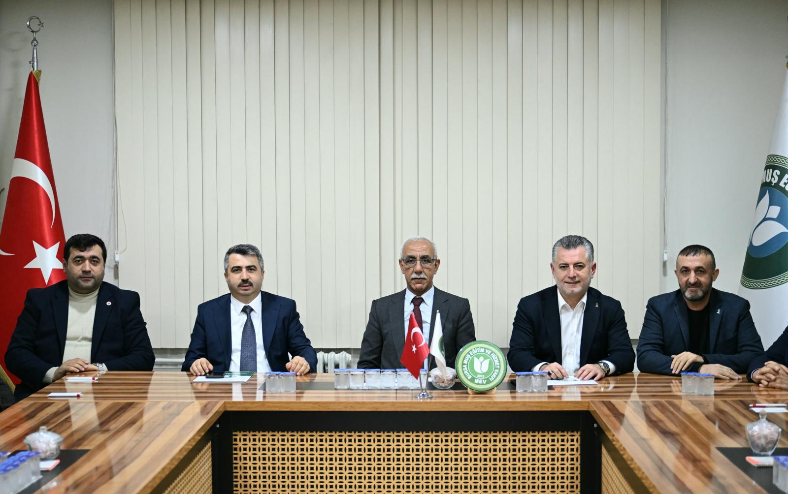 AK PARTİ YILDIRIM  İLÇE BAŞKANI VE YILDIRIM BELEDİYE BAŞKANI ZİYARETİ