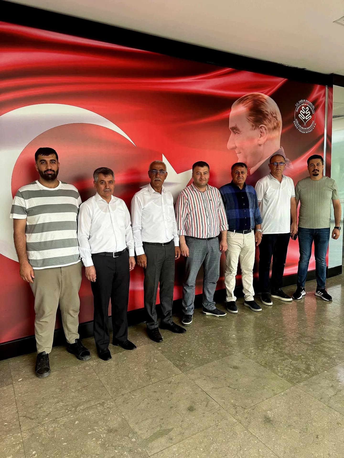 YÜKSEK İHTİSAS HASTANESİ BAŞHEKİM YARDIMCISI ZİYARETİ